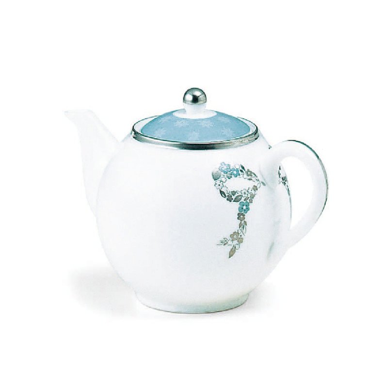 Felicita Heart-to-heart Bone China Teapot 330ml - ถ้วย - เครื่องลายคราม ขาว