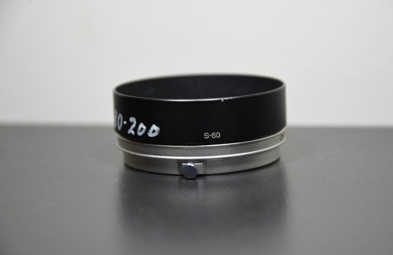 【經典古物】佳能 Canon R 58mm FL 55mm 口徑60mm S-60 遮光罩 - 相機/拍立得/底片相機 - 其他金屬 