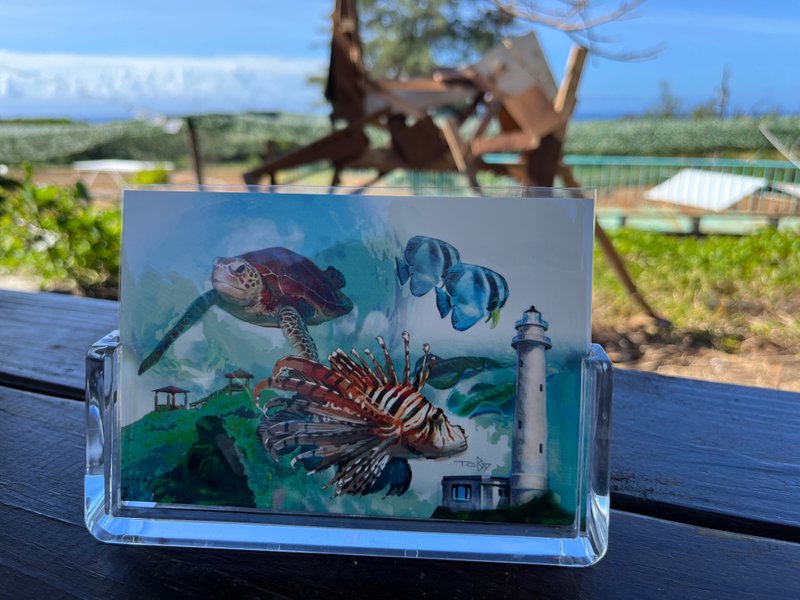 Postcard from Green Island Ocean World - Cards & Postcards - Paper 