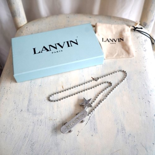 LANVIN ヴィンテージ　ネックレス　チョーカー LANVIN ヴィンテージネックレスチョーカー