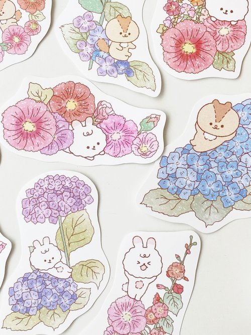 Soft Big Stickers Five Generations/8 Types/Waterproof Stickers - Shop  softsoft Stickers - Pinkoi