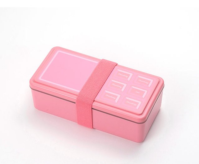 Gel-Cool Rectangle Bento Box | Macaron Pink (500mL)