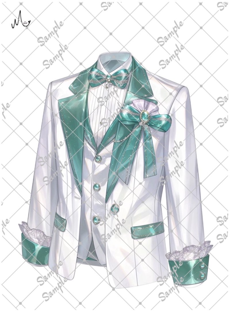 オリジナル装飾ステッカー - 貼紙 - 紙 