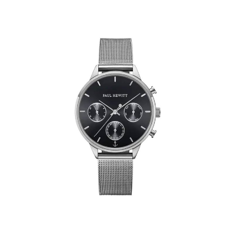 Paul Hewitt Watch Everpulse - 對錶/情侶錶 - 不鏽鋼 黑色