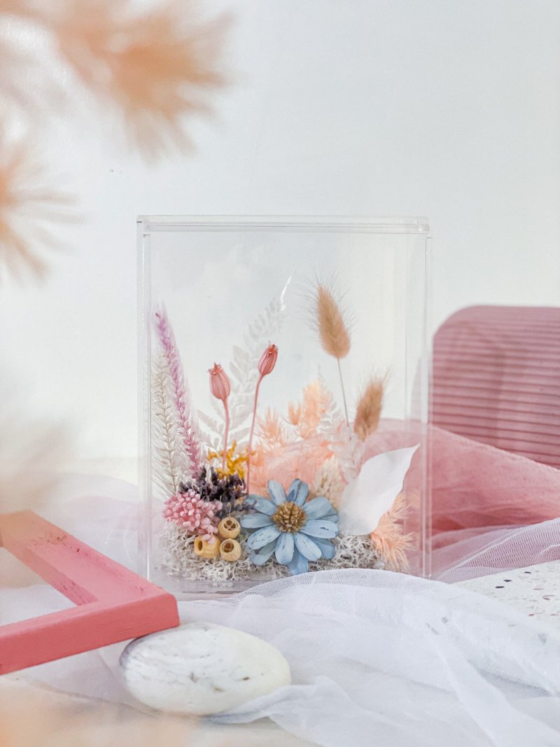 迷幻花園 x 不凋乾燥花透明花框 - 擺飾/家飾品 - 植物．花 