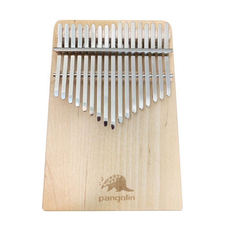 White birch kalimba comes with tuner + school bag + instrument cleaning cloth, complete instrument and accessories, made in Taiwan - Guitars & Music Instruments - Wood Khaki