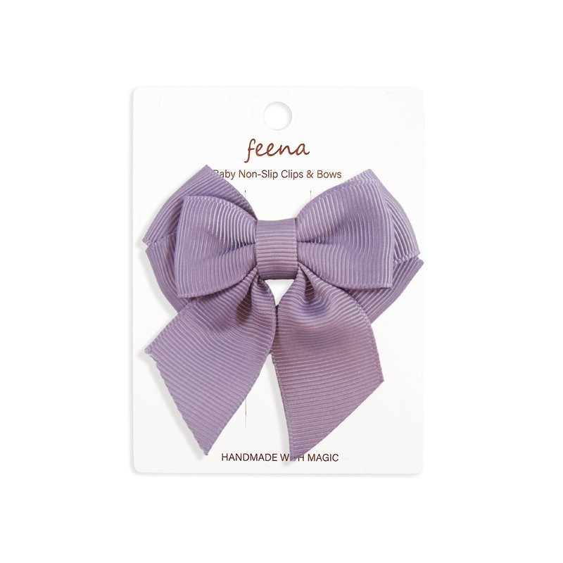 NO.36 蝴蝶結髮夾 - 髮夾/鯊魚夾 - 其他材質 