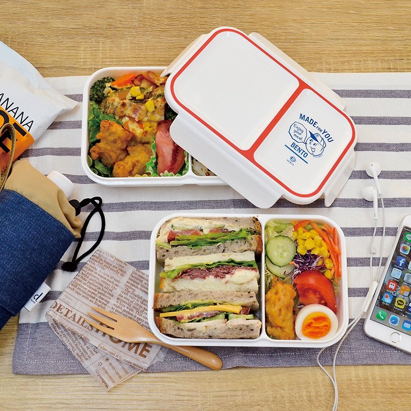 CB Japan 巴黎系列輕食餐盒700ml(兩色可選) - 便當盒/飯盒 - 塑膠 