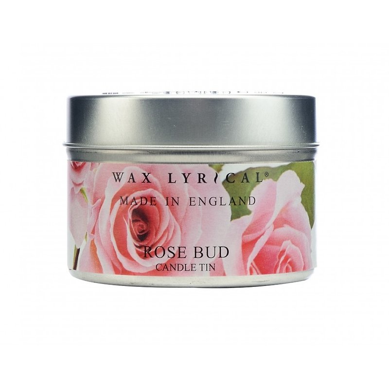 British candles MIE series rose bud tin canned candles - Candles & Candle Holders - Wax 