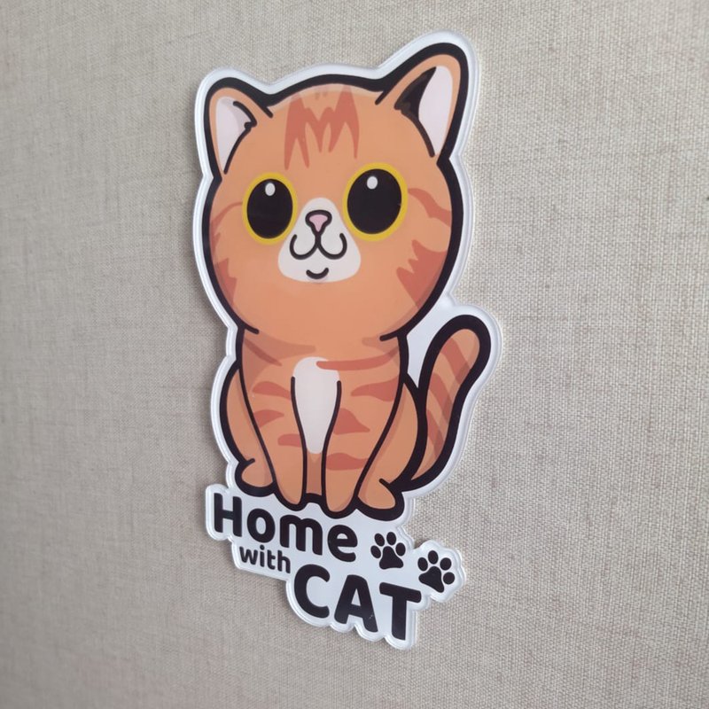 Cute doorplates for cats and dogs can be customized with Chinese and English characters - Doorway Curtains & Door Signs - Acrylic Multicolor