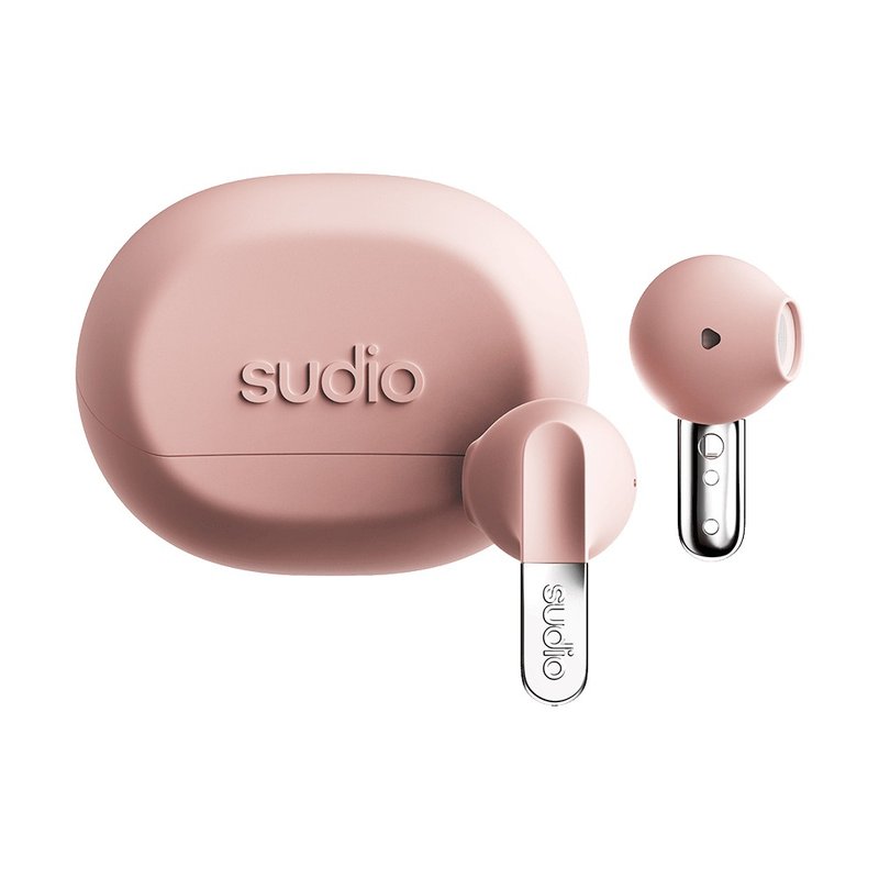 Sudio N3 真無線藍牙耳塞式耳機 - 玫瑰粉棕【新品上市】【現貨】 - 耳機/藍牙耳機 - 塑膠 粉紅色