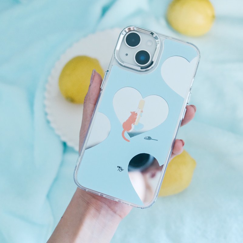 Tomhandss The Kittens V Mirror Phone Case - เคส/ซองมือถือ - วัสดุอื่นๆ 