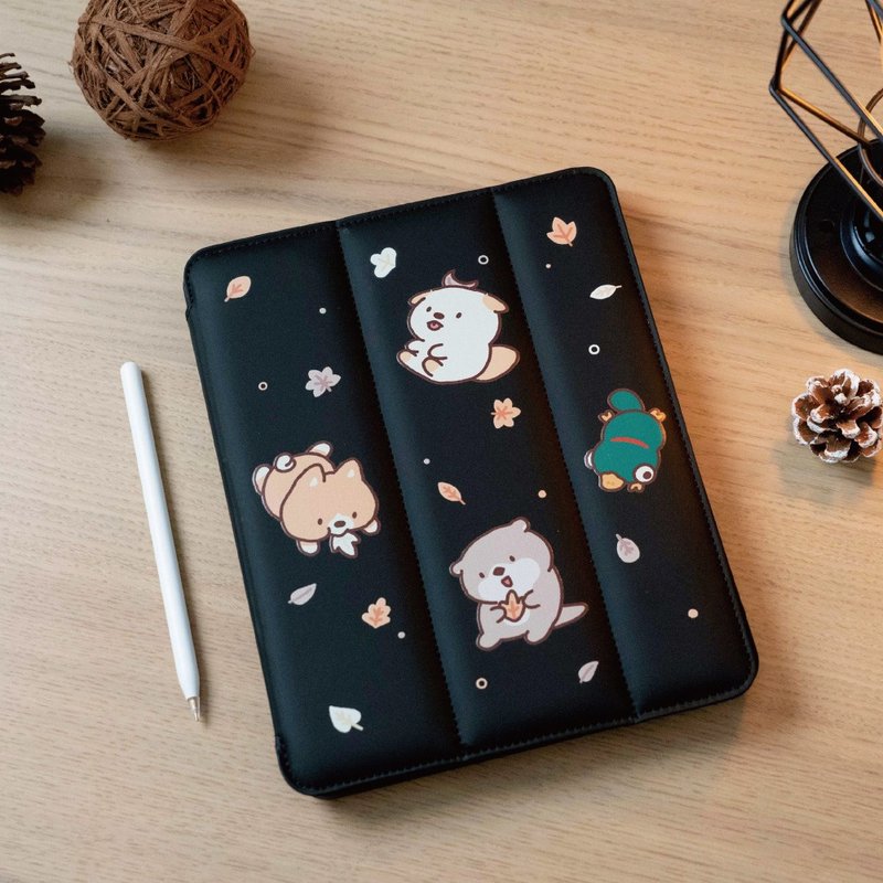 Free tablet bag | iPad co-branded down protective case [Autumn] - เคสแท็บเล็ต - วัสดุอื่นๆ สีดำ