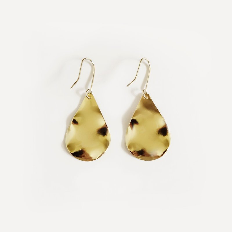 14k gold filled water drop earrings - Earrings & Clip-ons - Precious Metals Gold