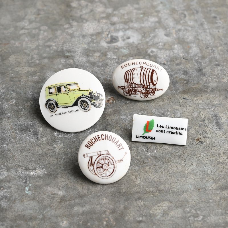 Vintage Pins 復古別針 / 古董別針、限量徽章胸針、古董徽章 - 徽章/別針 - 其他金屬 多色