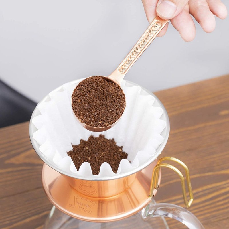 【日本】Kalita  銅製 量匙 咖啡豆勺 (約10g) - 咖啡壺/手沖壺 - 銅/黃銅 金色