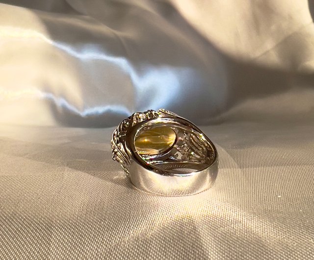 Citrine 2025 cabochon ring