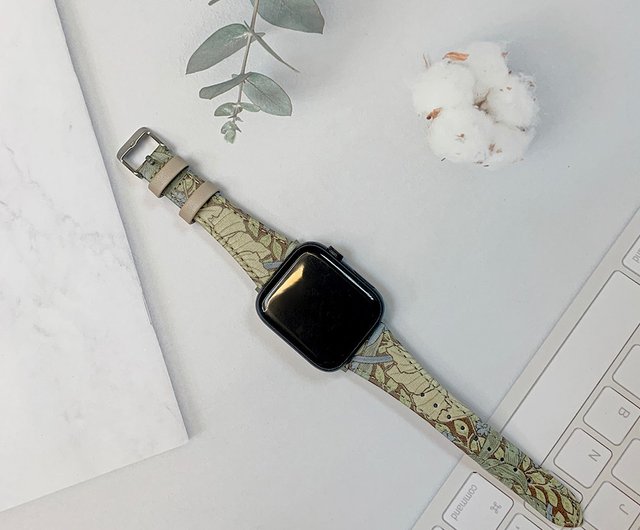 morris design watch band for Apple Watch 38/40/41mm - Beige - Shop  gramas-tw Watchbands - Pinkoi