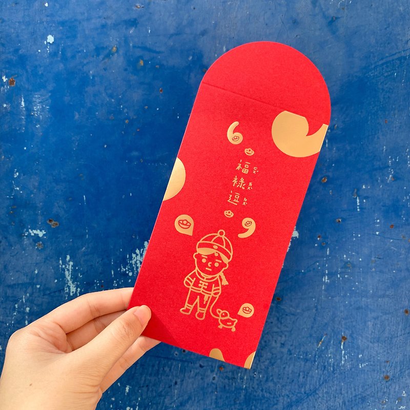 フルからかい||新年のための赤い袋赤い封筒 - ご祝儀袋・ポチ袋 - 紙 レッド