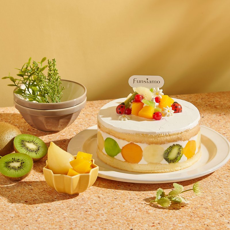 [Taiwan Station Store] Mori Orchard・Fruit Gem Cake・DIY Tablet Teaching・Beverages included - Cuisine - Fresh Ingredients 