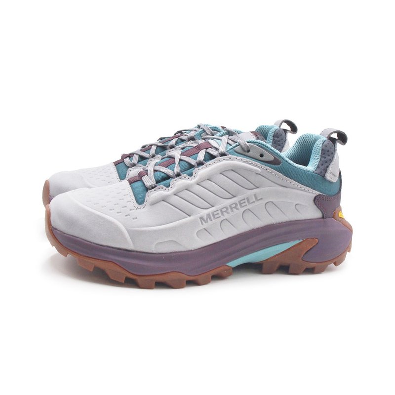 MERRELL MOAB SPEED 2 LTR WATERPROOF防潑水登山鞋 女鞋-灰藍紫 - 女運動鞋/球鞋 - 防水材質 