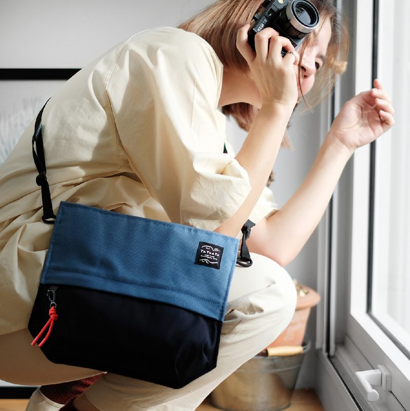 Ted blue sky bag - 其他 - 棉．麻 藍色