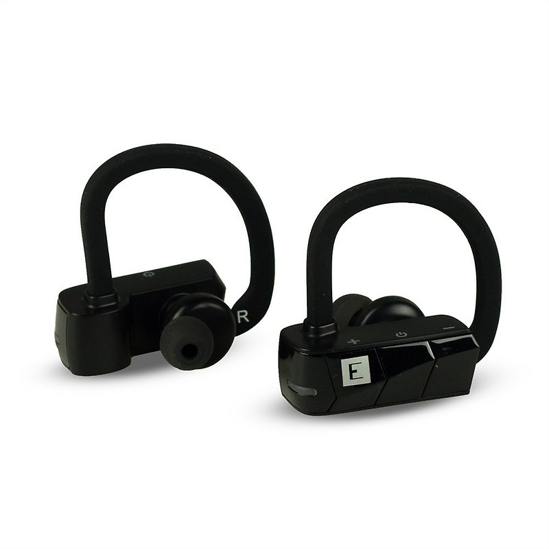 Erato Rio 3 Wireless Bluetooth Sports Headphones-Gloss Black - Headphones & Earbuds - Other Materials Black