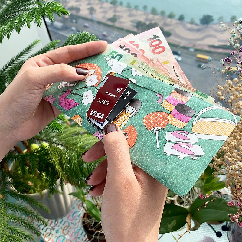 杜邦紙錢包 防水防污防撕環保零錢包卡包 錢包夾 - 銀包 - 環保材質 多色