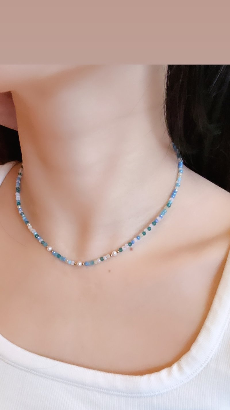 Delicate and Elegant Pearl Necklace - Necklaces - Pearl Multicolor