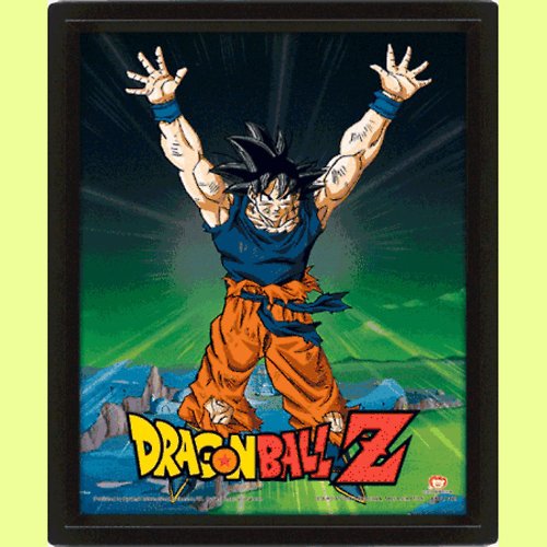 Dope 私貨 【七龍珠】悟空賽亞人 Dragon Ball Z 3D海報含框