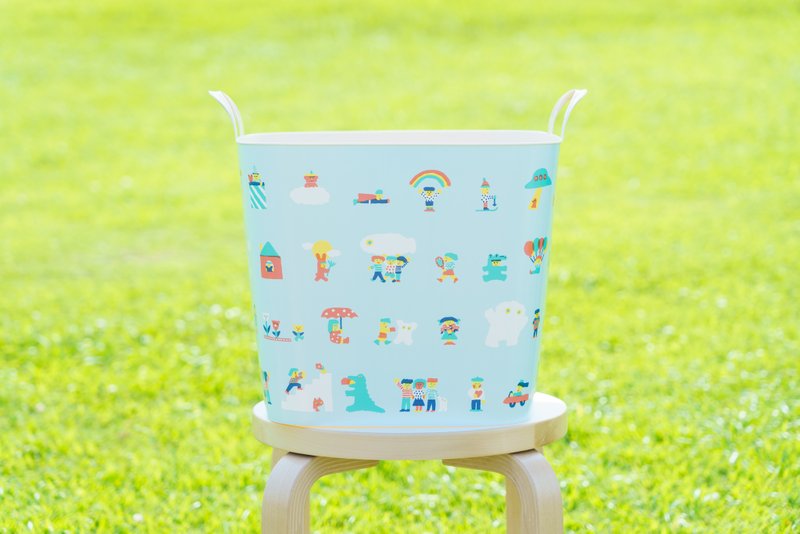 Japan Stacksto X AIUEO joint storage basket (Chibi's 365 days) - Storage - Plastic Multicolor