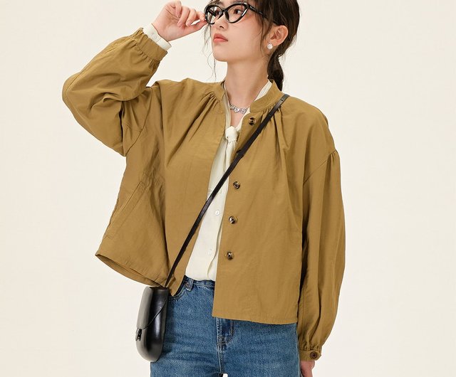 Jacket Short Shirt|Shirt|Two Colors|Spring/Summer|Sora-904 - Shop