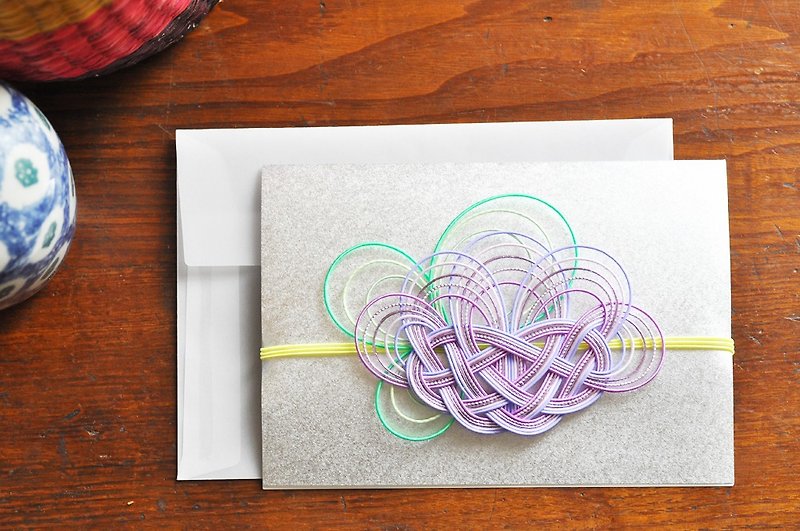 Greeting card　- Flower - 9 - การ์ด/โปสการ์ด - กระดาษ สีเงิน