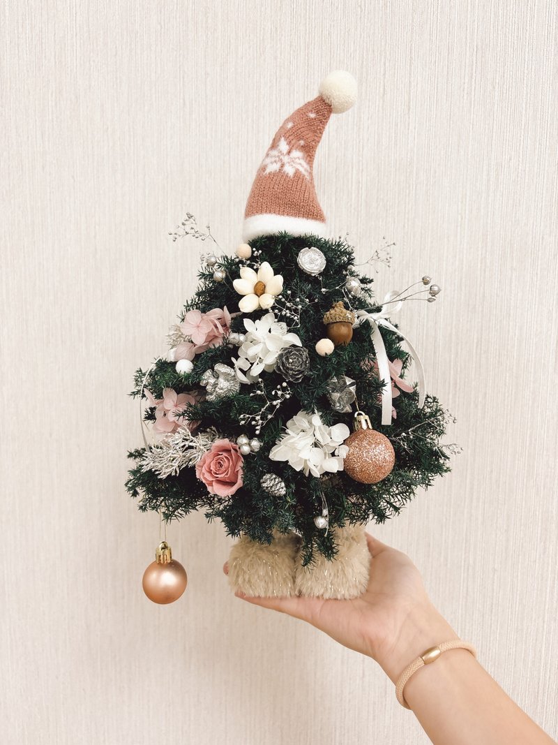 【聖誕禮盒】永生雪松聖誕樹精靈 聖誕禮物 聖誕樹 - 壁貼/牆壁裝飾 - 植物．花 多色