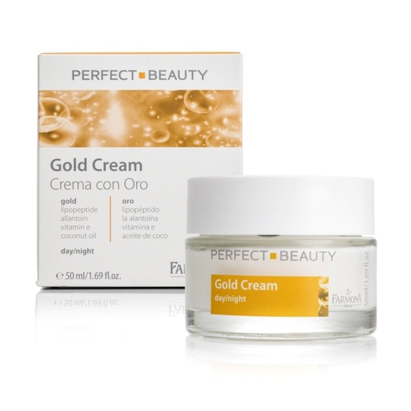 [Facial Care] PERFECT BEAUTY Vitamin E Nourishing and Revitalizing Cream - โลชั่น - วัสดุอื่นๆ สีทอง