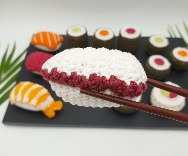 つすしき デジタル】寿司小セットかぎ針編みパターン PDF - ショップ