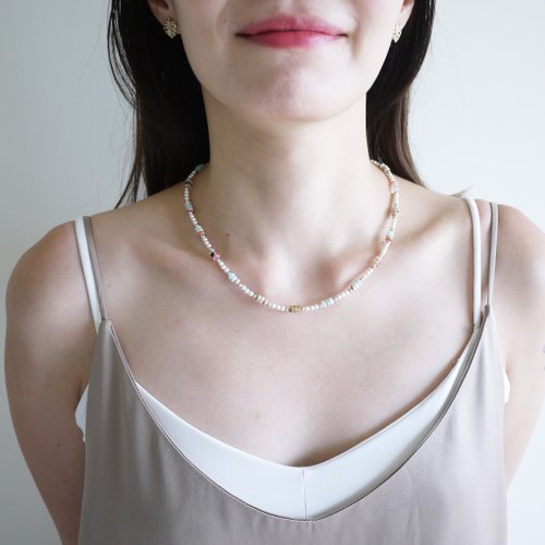 PHOEBE JEWELRY 細緻清新簡約珍珠項鍊