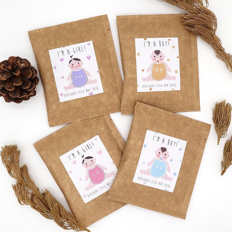 Baby Moonlight Customized-Natural Agricultural Tea Bags - ชา - วัสดุอื่นๆ หลากหลายสี