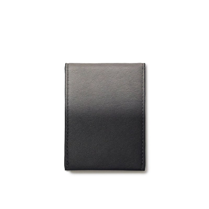 Soft Edge Ticket Card Holder - Dusk - Card Holders & Cases - Genuine Leather Black