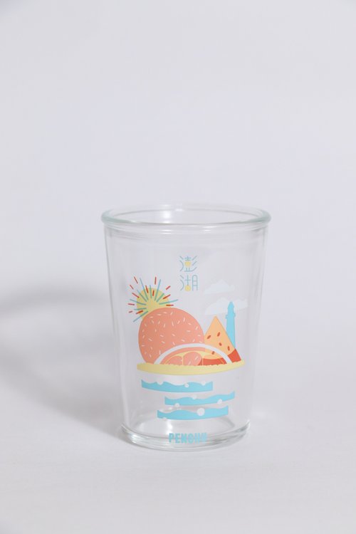 來好 LAI HAO 臺灣城市紀念啤酒杯/玻璃杯(澎湖) 臺灣紀念品/禮物