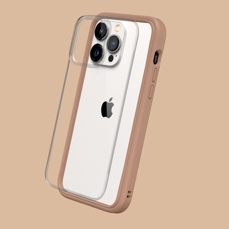Mod NX邊框背蓋兩用手機殼-夕陽銅 for iPhone 14系列 - 手機配件 - 塑膠 咖啡色