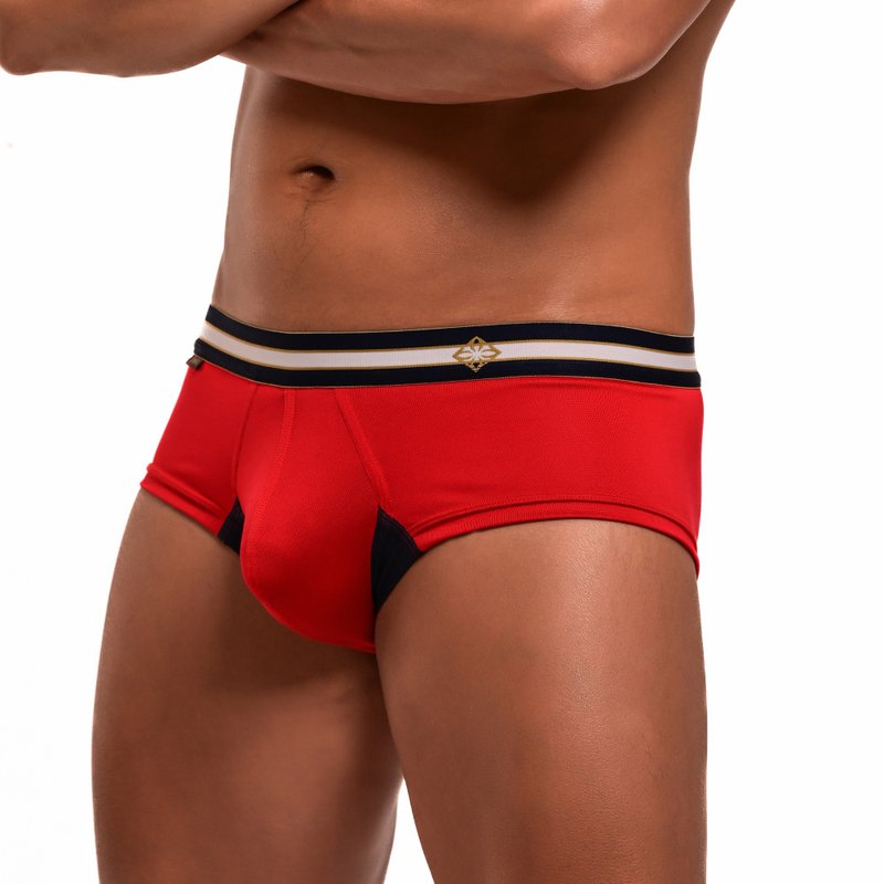 DARE LOW RISE TRUNK - CRIMSON - Men's Underwear - Polyester Red