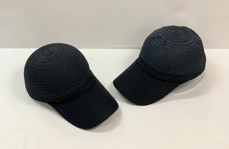 HEYHAT Elegant Pattern Woven-Sports Cap Baseball Cap-Grey Black - หมวก - เส้นใยสังเคราะห์ หลากหลายสี