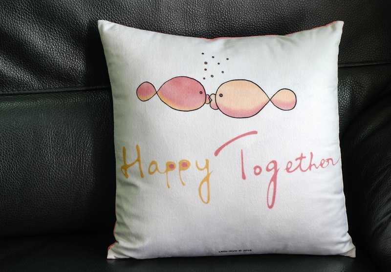 [Pillow] HappyTogether (customized) - Pillows & Cushions - Other Materials White