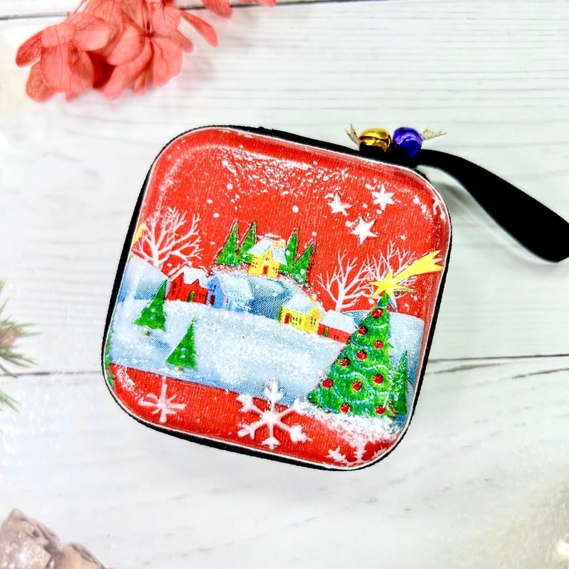 【手工製作】【聖誕鈴鐺款】紅通通聖誕 – AirPods / Pro 耳機殼 - AirPods/耳機保護套 - 其他金屬 多色
