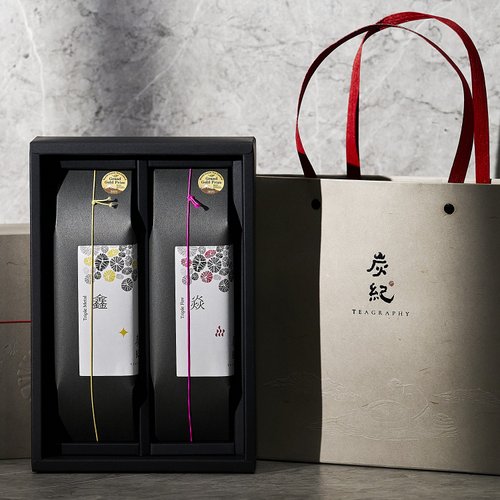 炭紀 | 龍眼炭-手工炭焙臺灣烏龍茶 烏龍茶禮盒~伴手禮~2021年日本茶葉評比-最高金賞~蒼灰古韻~
