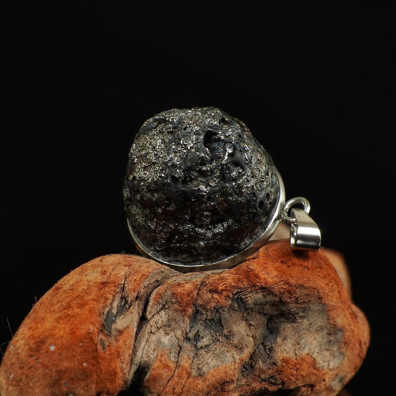 Burmese pagoda meteorite Talong mantra beads-Moon surface crater model - Other - Other Materials 
