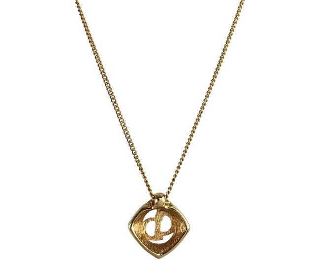 Diorネックレス ゴールド ギフト *DIOR ディオール PETIT CD ネックレス ピンクゴールド