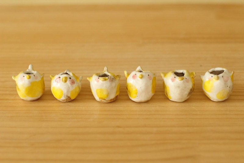 Mini peanuts of powdered chicks. - ตกแต่งต้นไม้ - พืช/ดอกไม้ 