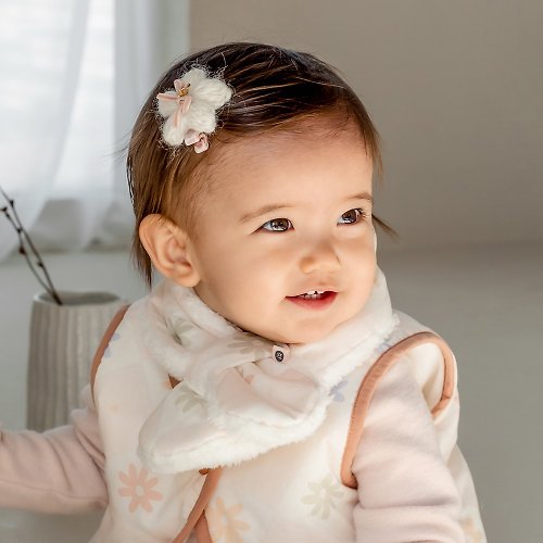 日安朵朵 Happy Prince 韓國製 Shabre雪絨內裡嬰兒童圍巾